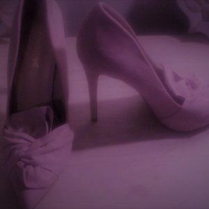 Shoe Dazzle, BRAND NEW Women's Twisted Knot 4 1/2" Pumps Size 10 Kara BLUSH